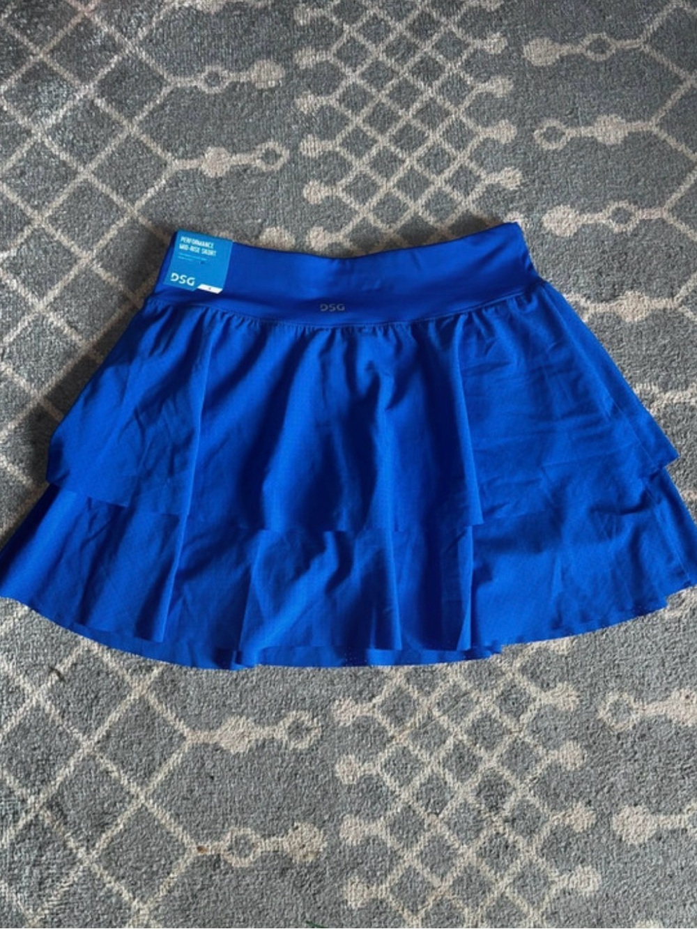 DSG girls Royal Blue Layered Skater Skirt
